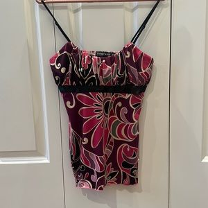 Rampage Adjustable Straps Size S Multicolor SleevelessTop